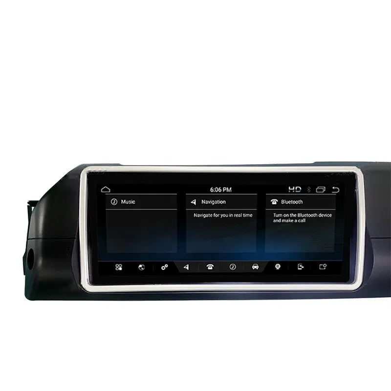 Navigazione a 12.3 pollici di GPS della radio di multimedia del lettore dvd del video dell'automobile di android per Land Range Rover Vogue Sport L405 2013-2017