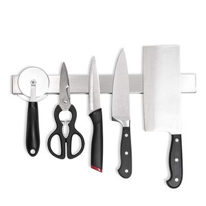 Porte-couteau de <span class=keywords><strong>cuisine</strong></span> en acier inoxydable, <span class=keywords><strong>barre</strong></span> <span class=keywords><strong>magnétique</strong></span> forte, couteau à bande double face <span class=keywords><strong>pour</strong></span> la <span class=keywords><strong>cuisine</strong></span> - Product Image 1