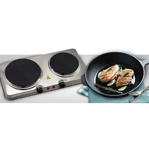 Wholesale double 2000W electric stainless steel infrared ceramic cooker stove induction hob cooker portable electric cooktops