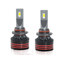 Faro LED para Auto M8 Pro H4 H1, Luz Alta y Baja Integrada, Tubo de Cobre Único, Modificado H7