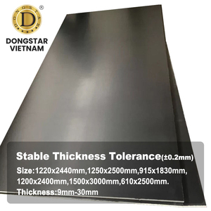 Contrachapado de 18 mm con Revestimiento de Película Negra, Lámina de 4x8, Contrachapado Reutilizable para Encofrado de Hormigón - Product Image 5