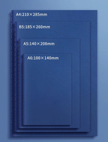 Carnets Personnalisables en Papier Kraft A6 A4 A5 B5 Fournitures de Bureau et Scolaires pour Étudiants Ajout de Logo Couture Caractéristique Cadeau d'École