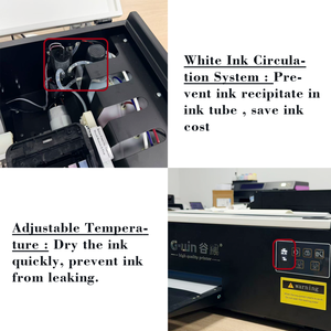 Imprimante DTF format A4 G200 à prix d'usine, machine d'impression de t-shirts, <span class=keywords><strong>traceur</strong></span> textile pour petites entreprises - Product Image 3
