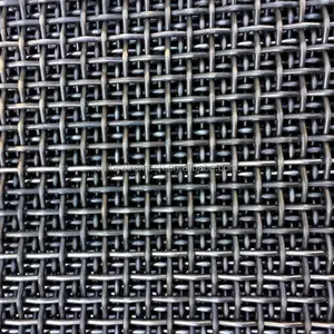 3mm 6mm Sand Gravel Vibration Screen Mesh Weave Crimped Screen Wire Mesh For Quarry
