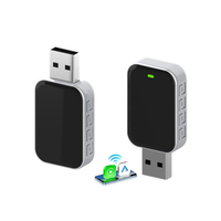 Adaptateur portable USB sans fil CarPlay Android Auto 2-en-1 BT 5.2 + WiFi 2.4G/5.8G Chipset X1600 Garantie 1 an Universel pour voitures
