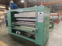Machine à plastifier à la flamme 2025 pour intérieurs textiles automatiques électriques avec composants de moteur de noyau d'emballage de film plastique en bois