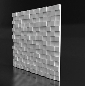 Venta al por mayor insonorizado impermeable moderno arte de la pared decoración 3D Panel de pared interior - Product Image 1