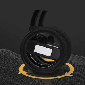 <span class=keywords><strong>Ibiyaya</strong></span> รถเข็นสัตว์เลี้ยงน้ำหนักเบาปรับได้สำหรับสุนัขตัวเล็ก2025ออกแบบโดยมีล้อปรับระดับได้ - Product Image 4