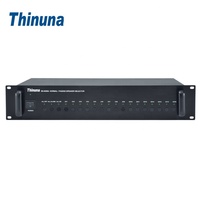 Thinuna SS-6255A 16 zones Source radiomessagerie alarme vocale évacuation système de sonorisation 24VDC alimentation radiomessagerie sélecteur de haut-parleur