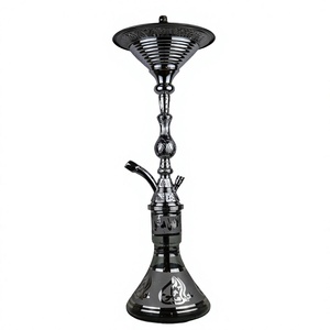 Authentique Ensemble Chicha Khalil Mamoon Finition Cuivre - Chicha Égyptienne Robuste avec Noyau en Laiton de 85 cm - Product Image 3