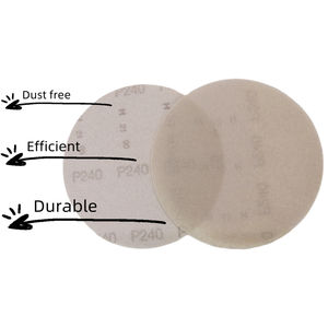 DMS fornitura abrasivi netti abrasivi dischi abrasivi levigatura senza polvere gancio e anello 150 mm disco di levigatura - Product Image 3