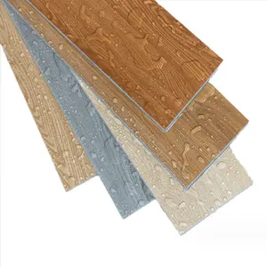 Azulejo de piso de vinilo de lujo Peel and Stick Floor Tile para instalación de bricolaje Tablones de aspecto de madera Reclaimed BaseCore