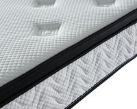 Colchón de Muelles Confortable Directo de Fábrica para Muebles de Dormitorio, Tamaños Queen y King