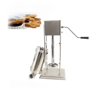 Desain baru mesin pembuat churro kecil 3l mesin churros vertikal churros fryer dengan harga murah