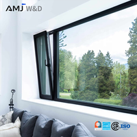 Ventana Abatible y Giratoria de Aluminio con Aislamiento Térmico de Alto Rendimiento, Certificada por CSA y NFRC, para Climas Fríos Residenciales