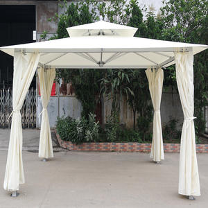 Vente chaude, pavillon <span class=keywords><strong>de</strong></span> balcon populaire <span class=keywords><strong>de</strong></span> luxe, 3x4m, en alliage d'aluminium, facile à assembler, auvent, tente imperméable, abri d'ombrage - Product Image 2