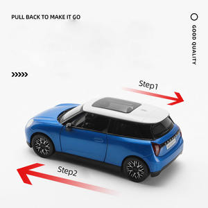 Cp मिनी कूपर कार मॉडल मिश्र धातु डाइकास्ट बच्चों के खिलौना कार उपहार उच्च गुणवत्ता वाले प्रकाश और ध्वनि प्रभाव 1:28 अनुपात - Product Image 5