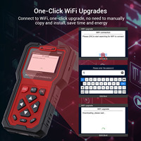 Escáner de Diagnóstico OBD2 TopDiag M201, Lector de Códigos de Error, Ajuste de Marcha Lenta CO, Probador de Batería, Herramienta de Escaneo de Datos en Tiempo Real para Motocicletas EFI