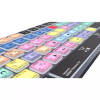 Clavier de raccourcis professionnel pour le montage vidéo pour Adobe Premiere Pro pour Mac, clavier sans fil Bluetooth rétroéclairé