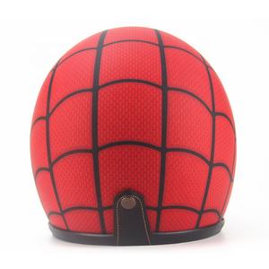 Mode M/L/XL/XXL ABS rouge Look <span class=keywords><strong>Spiderman</strong></span> casque de course de Motocross casques de <span class=keywords><strong>moto</strong></span> demi-visage casque - Product Image 4