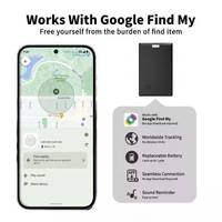 Traceur GPS intelligent Google Android Find Hub anti-perte MFI Find My Device Locator sans fil pour sacs, portefeuilles, clés et cartes