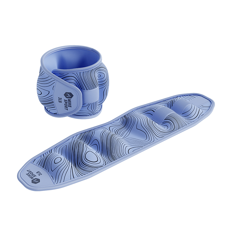 Par azul de 6LB (apto para manos y pies)
