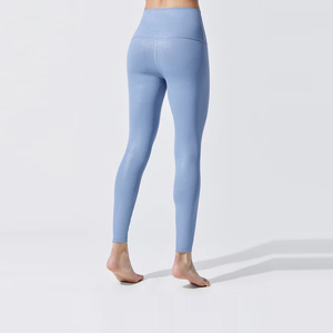 Brillo personalizado plus tamaño deporte estiramiento de las polainas de las mujeres apretado yoga <span class=keywords><strong>leggings</strong></span> para las mujeres - Product Image 3