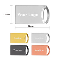 Flash Drive Metal Ymeiton CD05 Mini USB2.0 4GB-128GB Portabel untuk Menyimpan Berbagai File, Mendukung Kustomisasi Grosir, Garansi 2 Tahun