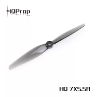 Hélice HQProp 7X5.5 à 2 pales 7055, hélice à haute efficacité pour avion à double moteur quadricoptère longue portée de 7 pouces
