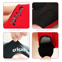 Guante de Billar CRICAL de 3 Dedos, Guantes de Snooker Elásticos e Impermeables, Accesorios de Entrenamiento Deportivo Unisex