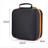 Étui de transport rigide en EVA pour accessoires numériques portables et pochette de protection pour appareil photo, idéal pour les voyages et le rangement sécurisé à domicile