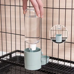 <b>Automatic</b> Plastic Pet Feeder & <b>Water</b> Bottle <b>Dispenser</b> for Dogs Cats Small Animals-Indoor Use - Product Image 2