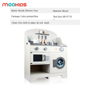 Ensemble de <span class=keywords><strong>cuisine</strong></span> de jeu de simulation de haute qualité <span class=keywords><strong>jouet</strong></span> éducatif <span class=keywords><strong>en</strong></span> <span class=keywords><strong>bois</strong></span> pour filles cadeau Offre Spéciale pour enfants utilisé pour la <span class=keywords><strong>cuisine</strong></span> - Product Image 4