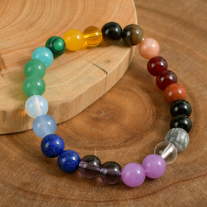 Wholesales Elastic <strong>String</strong> Tiger Eye <strong>Agate</strong> Crystal Women Men Wealth Money Jewelry Natural Stone Beads Bracelet Jewelry - Product Image 6