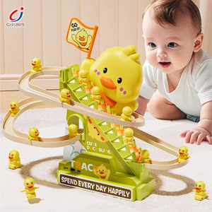 Juguete Eléctrico Chengji <span class=keywords><strong>de</strong></span> Pista <span class=keywords><strong>de</strong></span> Vapor con Diseño <span class=keywords><strong>de</strong></span> Dibujos Animados, Música y Luces, Set <span class=keywords><strong>de</strong></span> Competición <span class=keywords><strong>de</strong></span> <span class=keywords><strong>Patos</strong></span> Personalizado, Juguete <span class=keywords><strong>de</strong></span> Pista <span class=keywords><strong>de</strong></span> Escalada con Rampa - Product Image 3