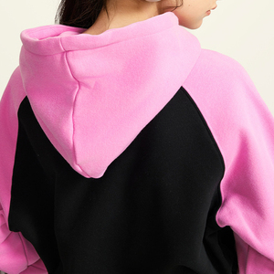 Bán Buôn Womens Cắt Áo Mới Đến Colorblock Raglan Tay Áo Có Thể Điều Chỉnh Hem Womens Giản Dị Cắt Áo - Product Image 6