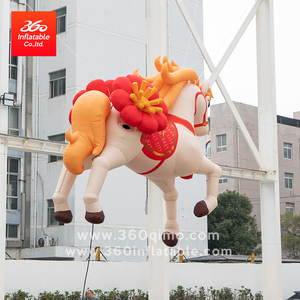 Cavallo Gonfiabile Gigante 360° in Offerta Speciale, Modello Personalizzato Realistico per Pubblicità Esterna, Mascotte Gonfiabile a Forma di Cavallo per Promozioni - Product Image 4