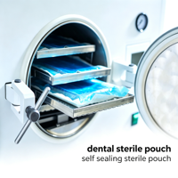 Sachets de stérilisation pour consommables dentaires, emballage imprimé, sachet stérile dentaire