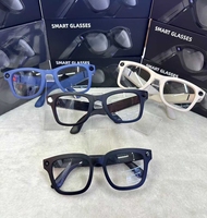 Lunettes intelligentes IA E02C E03 avec caméra haute définition anti-tremblement 8 Mps, interprétation simultanée et IA de conversation GPT