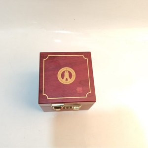 Rosewood jewelry <b>box</b> made using traditional methods, featuring gold jewelry, <b>bracelets</b>, jade beads, and agarwood packaging. - Product Image 3