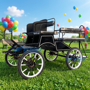 Chariots de course personnalisés intelligents pour chevaux de marathon, chariots pour poneys, mini-chariots pour chevaux - Product Image 1