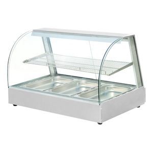 Calentador eléctrico de alimentos para Catering, escaparate de exhibición con sistema de circulación de airemostradorgran oferta - Product Image 6