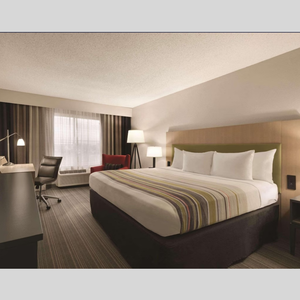 컨트리 인 앤 스위트 호텔 침실 세트 공장 가격 맞춤형 모던 호텔 가구 - Product Image 3