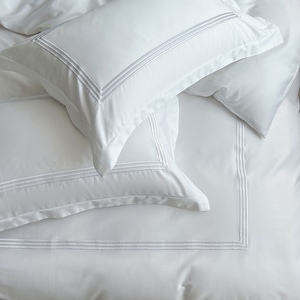 Sanhoo tùy chỉnh satin <span class=keywords><strong>ritz</strong></span>-<span class=keywords><strong>carlton</strong></span> khách sạn 6 bởi 7 bông bedsheet Vua kích thước 100% cotton bedsheet bedding Set - Product Image 1