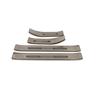 Accessoires d'extérieur automobiles en acier inoxydable chromé OEM pour <span class=keywords><strong>barre</strong></span> <span class=keywords><strong>de</strong></span> <span class=keywords><strong>seuil</strong></span> Kia Forte 2018 - Product Image 5