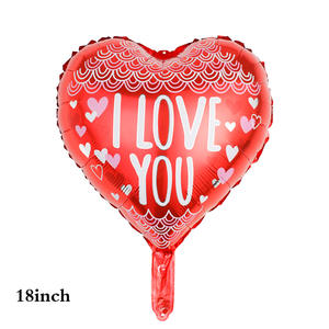 <span class=keywords><strong>18</strong></span> <span class=keywords><strong>pouces</strong></span> en forme de coeur JE T'AIME en forme de coeur diamant film aluminium ballon décoration Saint Valentin ballon en feuille d'aluminium - Product Image 2