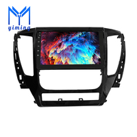 Autoradio multimédia pour Mitsubishi Pajero Sport 3 2016-2018, monté sur le tableau de bord, lecteur TV, USB, Android Auto, GPS, stéréo, garantie 1 an