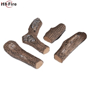 Able Gas <strong>Fireplace</strong> Fire Pit <strong>Log</strong> Ceramic Fire Wood Decoration Artificial <strong>Log</strong> - Product Image 2