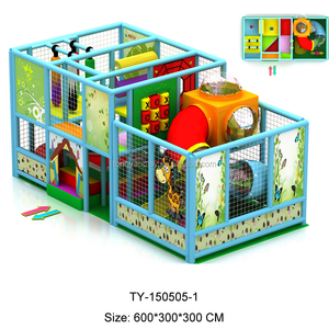 เครื่องเล่นสนามเด็กเล่นลดราคาสุดฮอต ปราสาทบอลสไลเดอร์ สนามเด็กเล่นในร่ม - Product Image 4