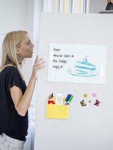 Effaceur de stylo tableau blanc de bureau 1 pièce, organiseur de rangement de plateau en plastique, porte-marqueur magnétique - Product Image 6